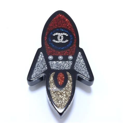 chanel rocket brooch